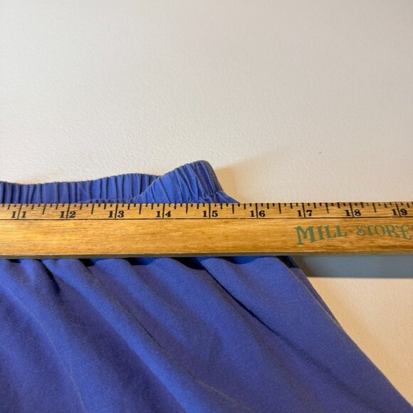 Fresh Produce Women 1X Pull On Pants Cropped High Waisted Blue Tapered Leg NEW - Picture 7 of 10